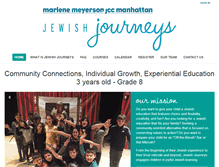 Tablet Screenshot of jewish-journeys.org